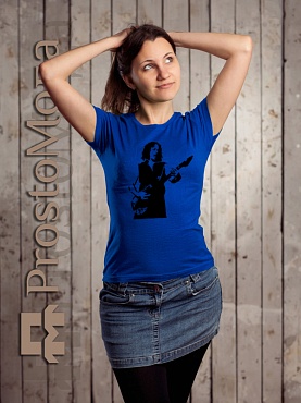 Женская футболка с Kirk Hammett (Metallica)