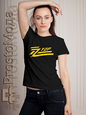 Женская футболка ZZ Top