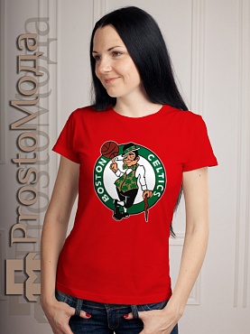 Женская футболка Boston Celtics
