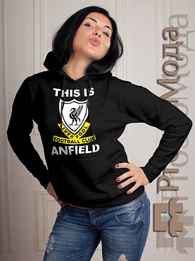 Женская толстовка This Is Anfield