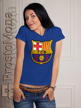 Женская футболка FCB