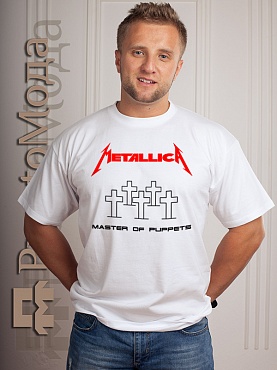 Футболка Metallica - Master of puppets