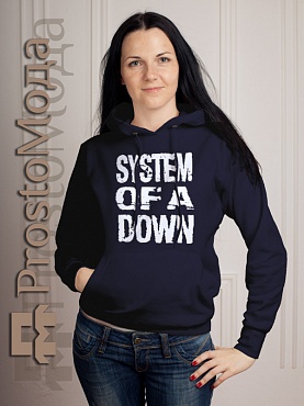 Толстовка с логотипом System of a Down