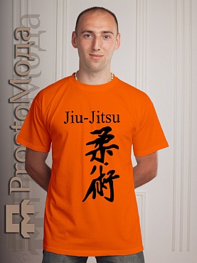 Футболка Иероглиф Jiu-Jitsu