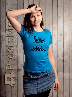 Женская футболка The Beatles