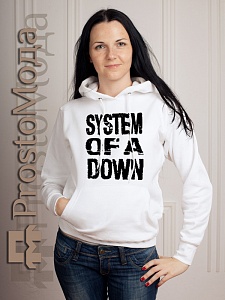 Толстовка с логотипом System of a Down
