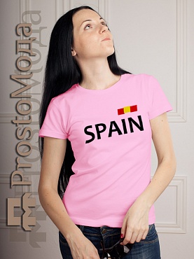 Женская футболка Spain