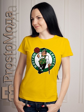 Женская футболка Boston Celtics