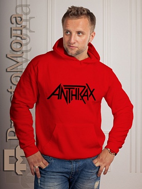 Мужская толстовка Anthrax
