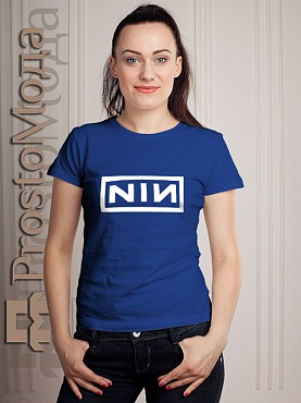 Женская футболка NIN
