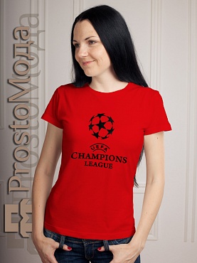 Женская футболка УЕФА