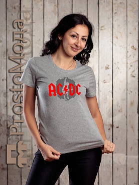 Женская футболка AC/DC (2)