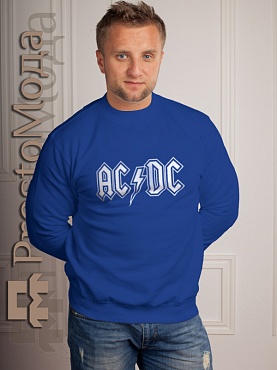 Кофта AC/DC (blue logo)