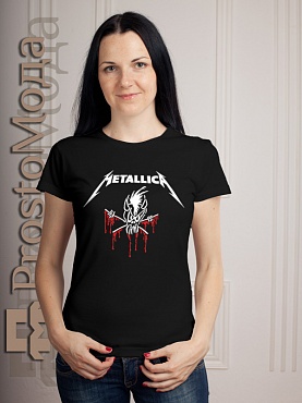 Женская футболка Metallica (Live at Wembley stadium)