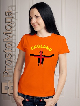 Женская футболка England