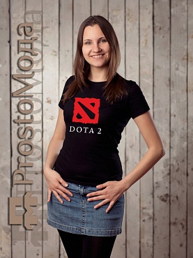 Женская футболка Dota 2