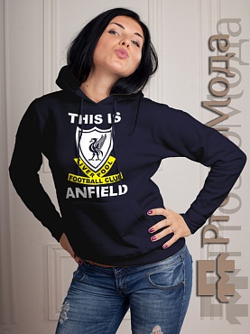 Женская толстовка This Is Anfield