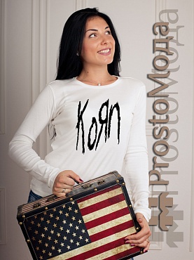 Женская футболка LSL Korn