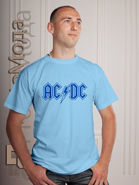 Футболка AC/DC Blue logo