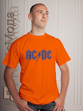 Футболка AC/DC Blue logo