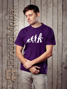 Футболка Шелдона Эволюция роботов