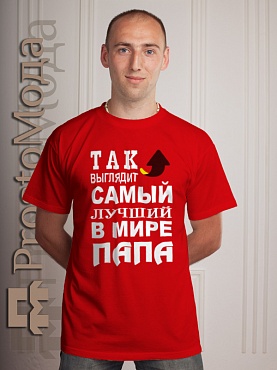 Футболка Так выглядит лучший в мире папа