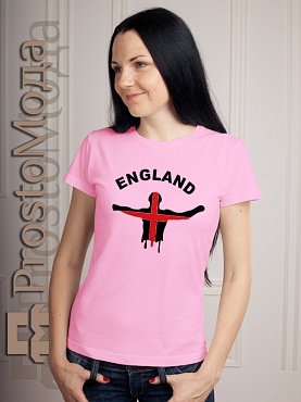 Женская футболка England