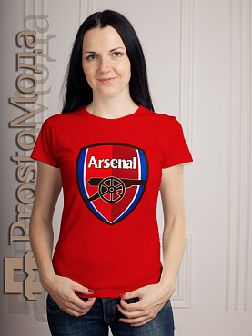 Женская футболка Арсенал