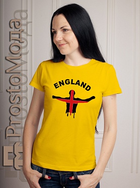 Женская футболка England