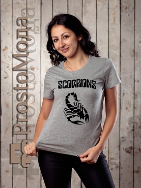 Женская футболка Scorpions