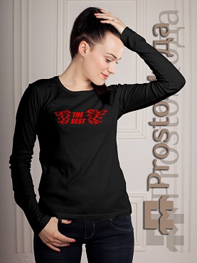 Женская футболка LSL The best