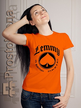Женская футболка Lemmy