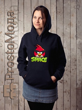 Женские толстовки Angry Birds (Space)