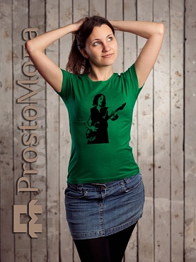 Женская футболка с Kirk Hammett (Metallica)