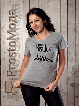 Женская футболка The Beatles
