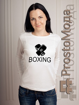 Женский лонгслив Boxing