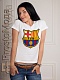 Женская футболка FCB