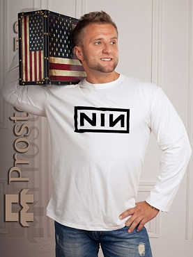 Футболка с длинным рукавом NIN