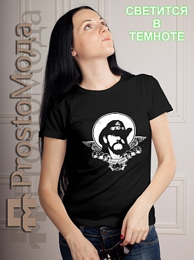 Женская футболка Saint Lemmy