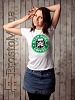 Женская футболка Star Wars Cofee