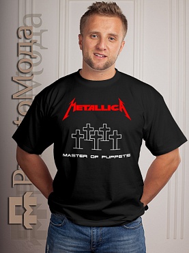 Футболка Metallica - Master of puppets