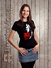 Женская футболка Thirty Seconds to Mars (силуэт)
