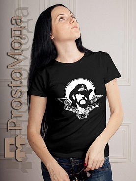Женская футболка Saint Lemmy