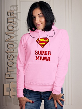 Женская толстовка Супер мама