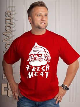 Футболка Fresh Meat (DOTA 2)