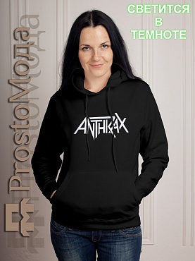 Женская толстовка Anthrax
