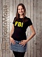 Женская футболка FBI