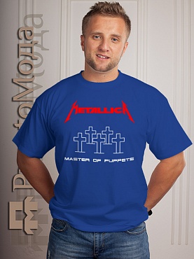 Футболка Metallica - Master of puppets