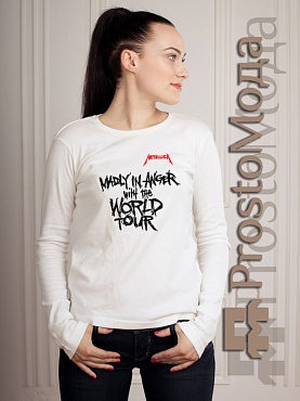 Женская футболка LSL Metallica - World Tour