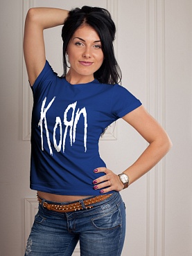 Женская футболка Korn